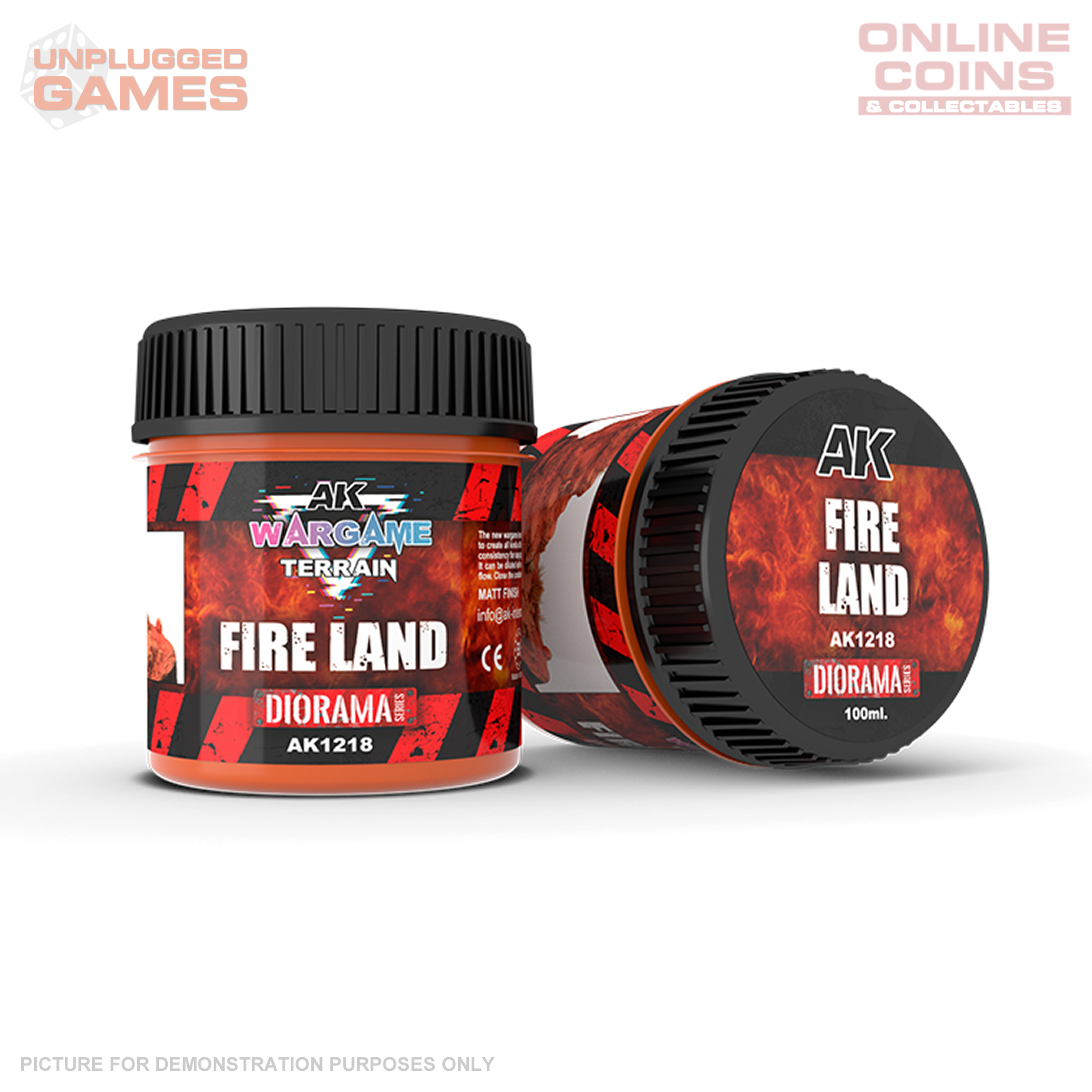 AK Interactive - Terrains - Fire Land 100ml